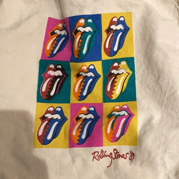 Rolling Stones ‘89 tote - Picture 2 of 4